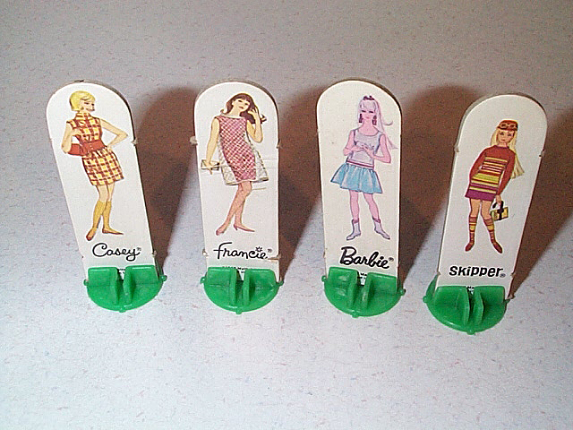 1967 World of Fashion Game Pieces
