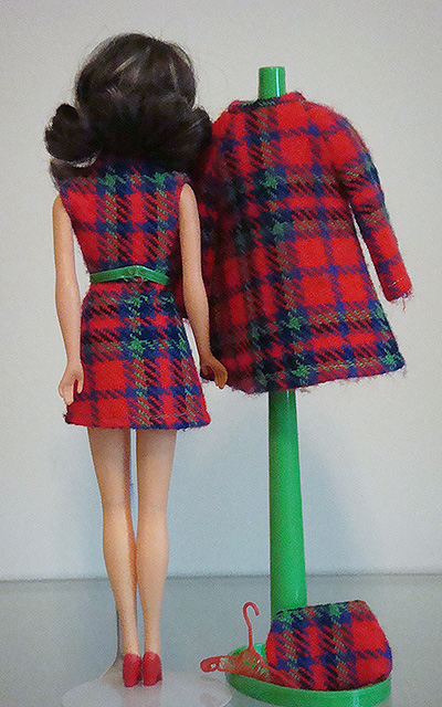 1970 Mod Barbie Mad About Plaid #1587