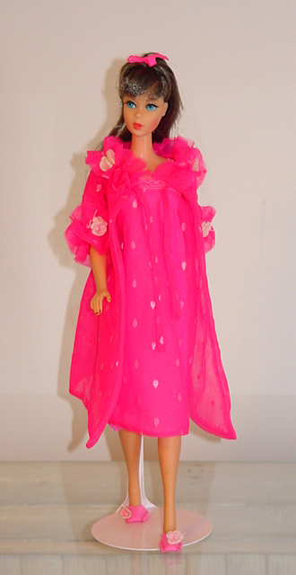 barbie wearing pink