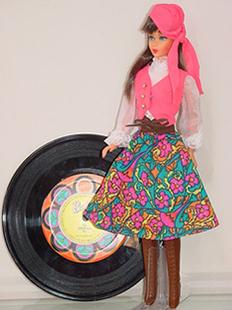 Mod Barbie 1971 Festival Fashion #1056