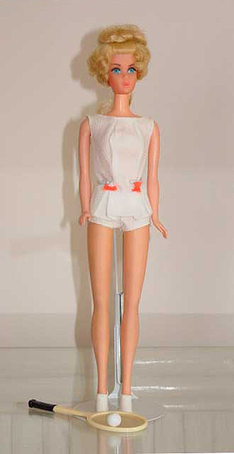 Mod Barbie 1970 Tennis Team #1781